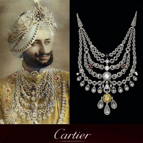 cartier necklace maharaja of patiala|what happened to the patiala necklace.